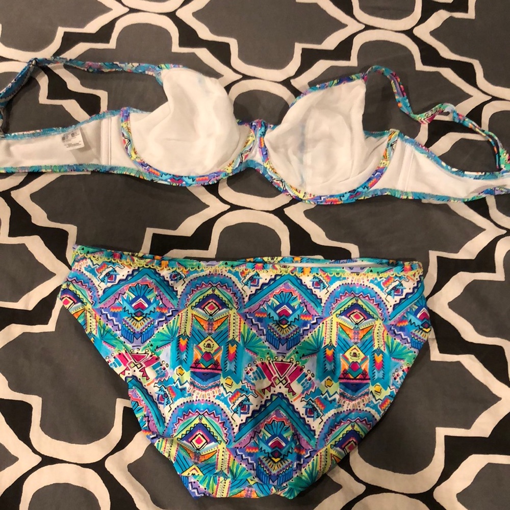 Aztec Print Bikini - Picture 2 of 3
